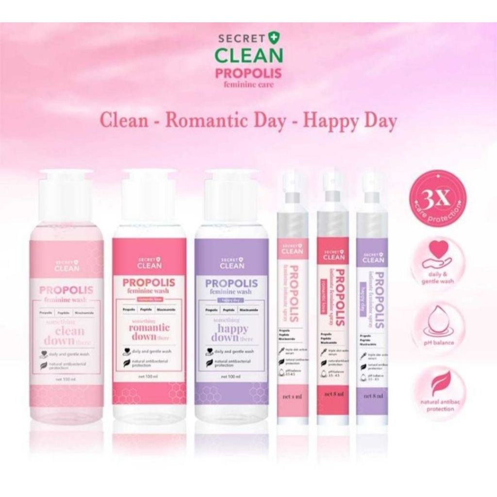 Propolis Feminine Wash & Feminine Spray