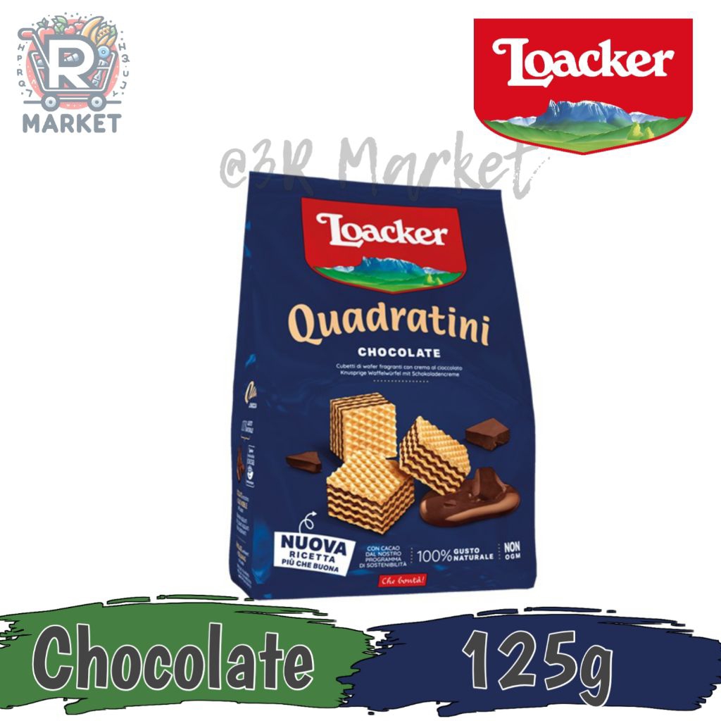 Loacker Quadratini Chocolate Wafer Loacker