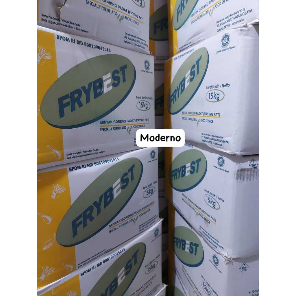 Frybest Minyak padat 15 Kg - Minyak padat frybest 15Kg