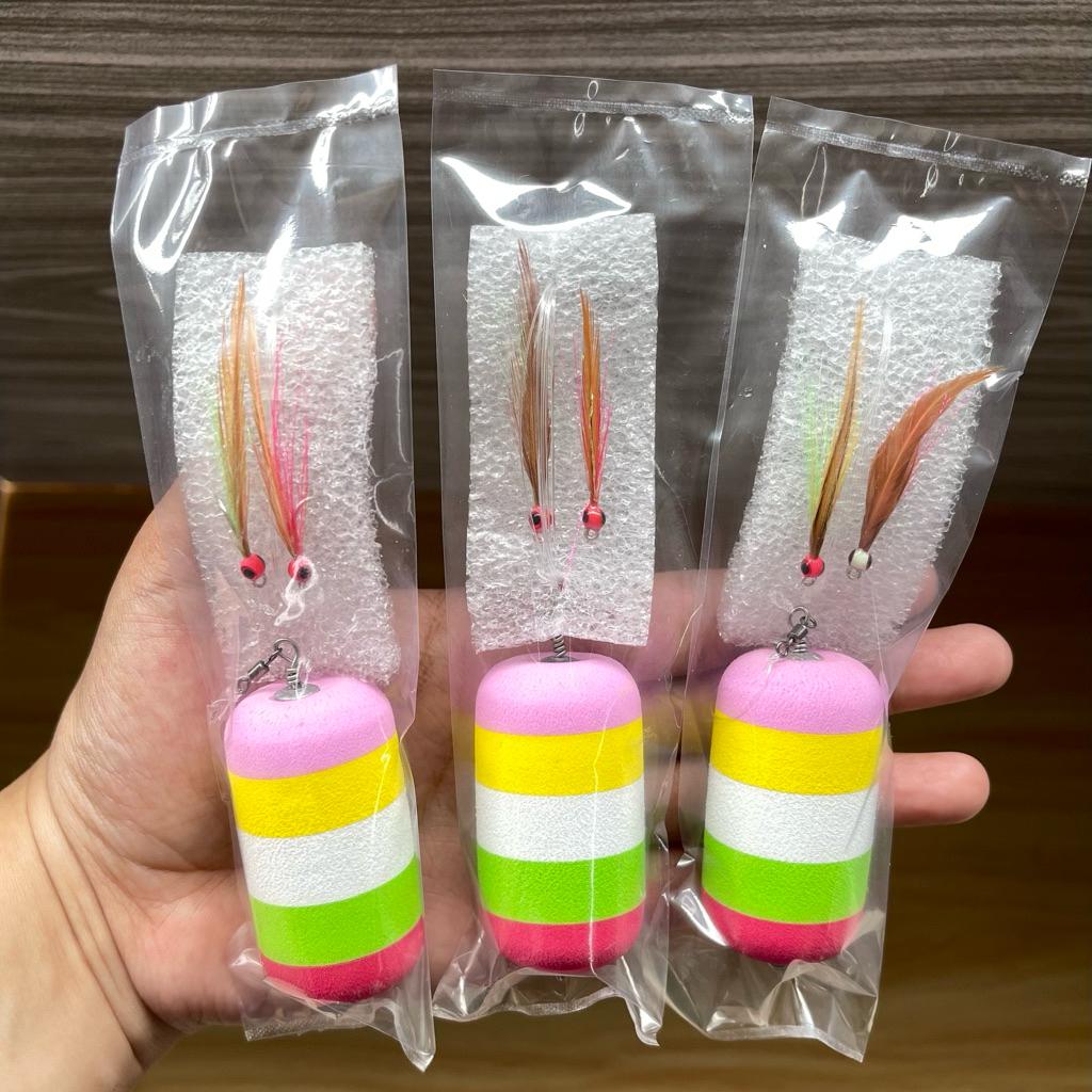 Pelampung Sabiki Bulu ayam 15g 20g