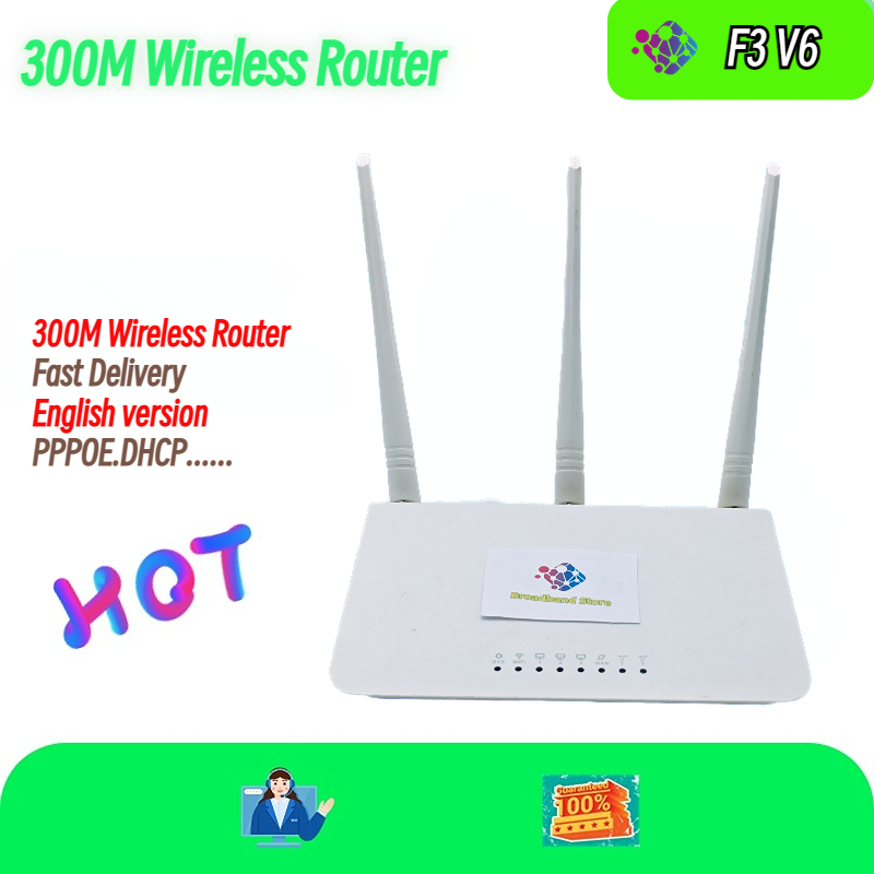 ROUTER BEKAS TENDA F3 V6 (English Firmware Version)