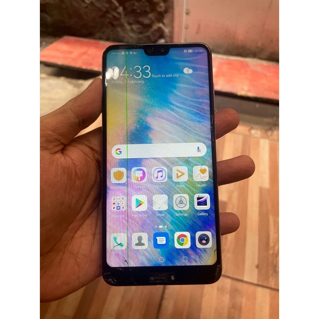 LCD kw dan frame Tulangan Huawei P20 pro minus