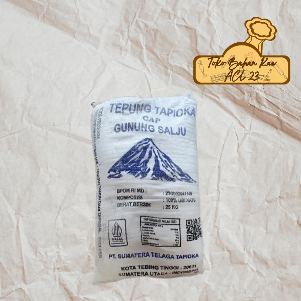 Tepung Kanji Curah/Tepung Kanji Repack/Tepung Kanji Kiloan/Tepung Tapioka Curah 1 Kg