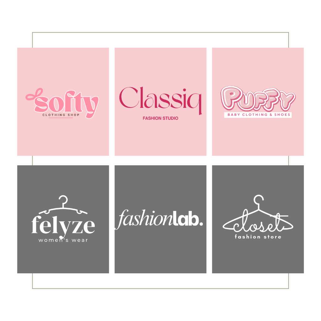 JASA DESAIN LOGO OLSHOP & UMKM PROFESIONAL | WOMEN FASHION | JASTIP | KIDS FASHION
