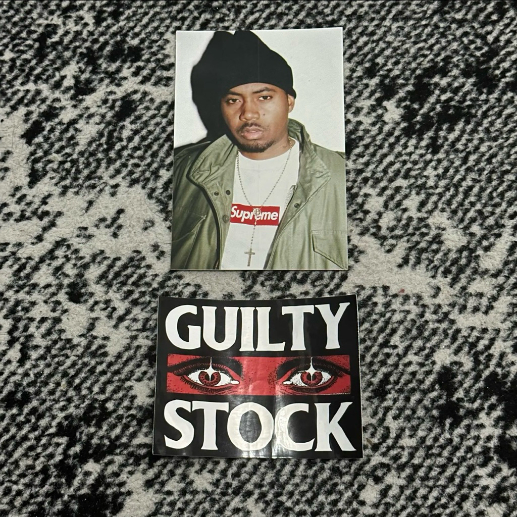 SUP**ME NASTY NAS STICKER