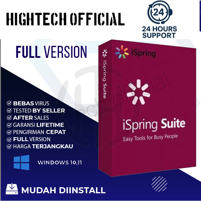 Aplikasi Pembuatan e-Learning iSpring Suite 11 [WIN] Full Version