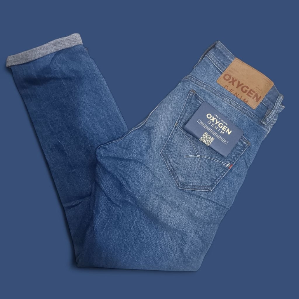 Celana Jeans Premium Oxygen Denim Slim Fit - Traffic Series 706-8737