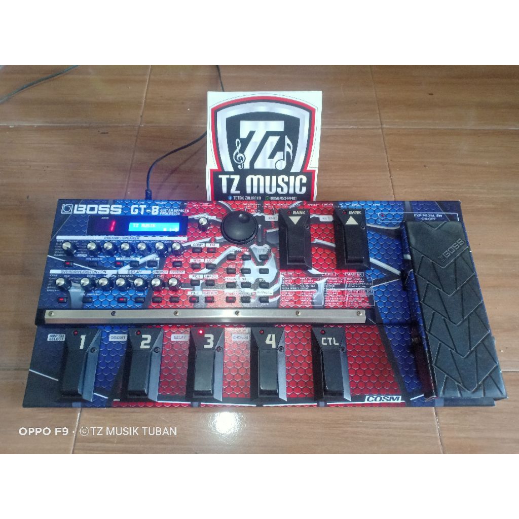 efek gitar boss gt8