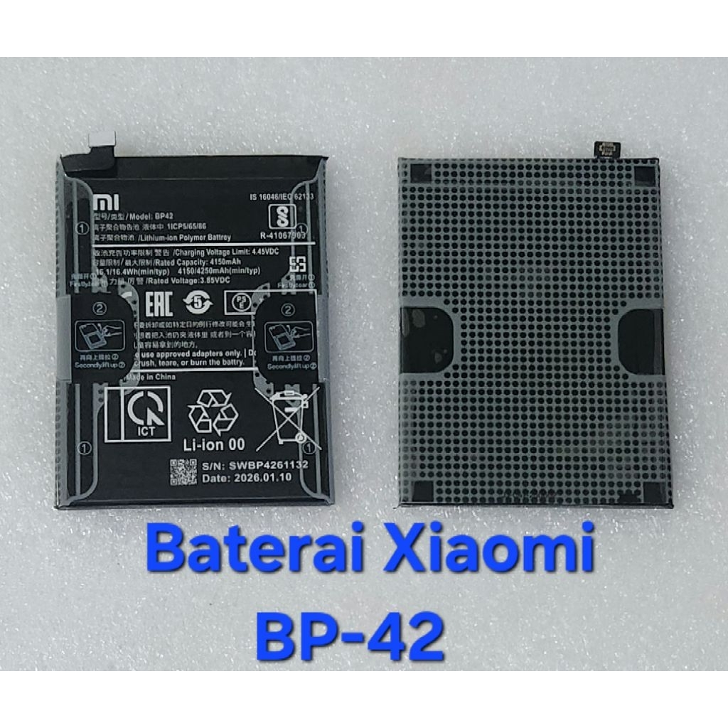 Baterai Xiaomi Mi 11 Lite Mi 11 Lite 5G NE BP-42