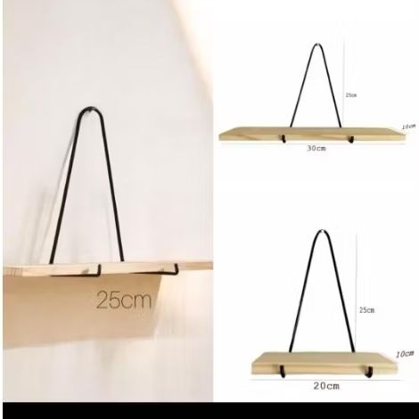 Rak dinding besi kayu ambalan, rak buku rak dinding serbaguna Minimalis