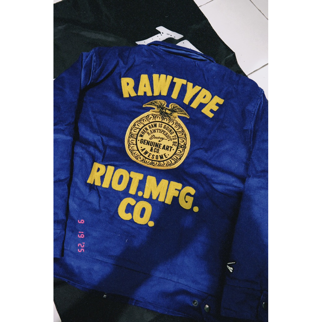 Work Jacket Rawtype Riot - RIOT MFG CO