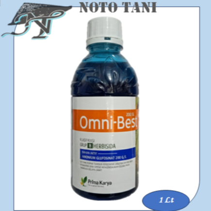 OMNI-BEST 200SL 1LT OBAT RUMPUT KONTAK SISTEMIK, SEGALA RUMPUT TERMASUK RUMPUT  LULANGAN TUNTAS