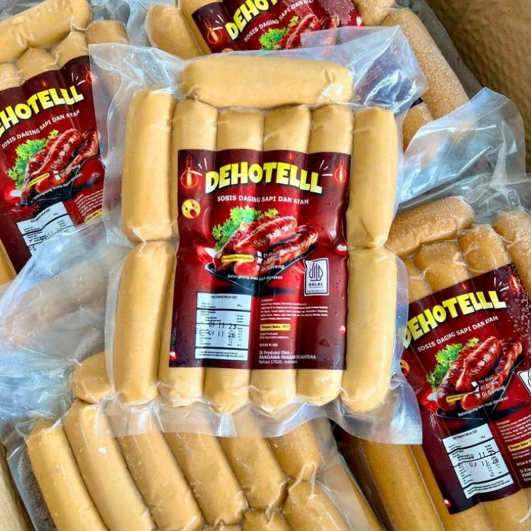 Sosis Dehotelll - sosis hotel versi premium - Enak full daging