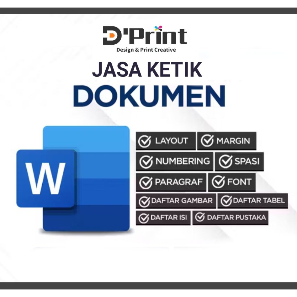 Jasa Ketik Dokumen Online/Word/Dokumen/Kantor/Jasa/Edit/Microsoft