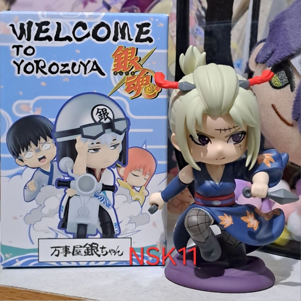 POPMART GINTAMA WELCOME TO YOROZUYA FIGURES TSUKUYO VER [BACA DESKRIPSI]