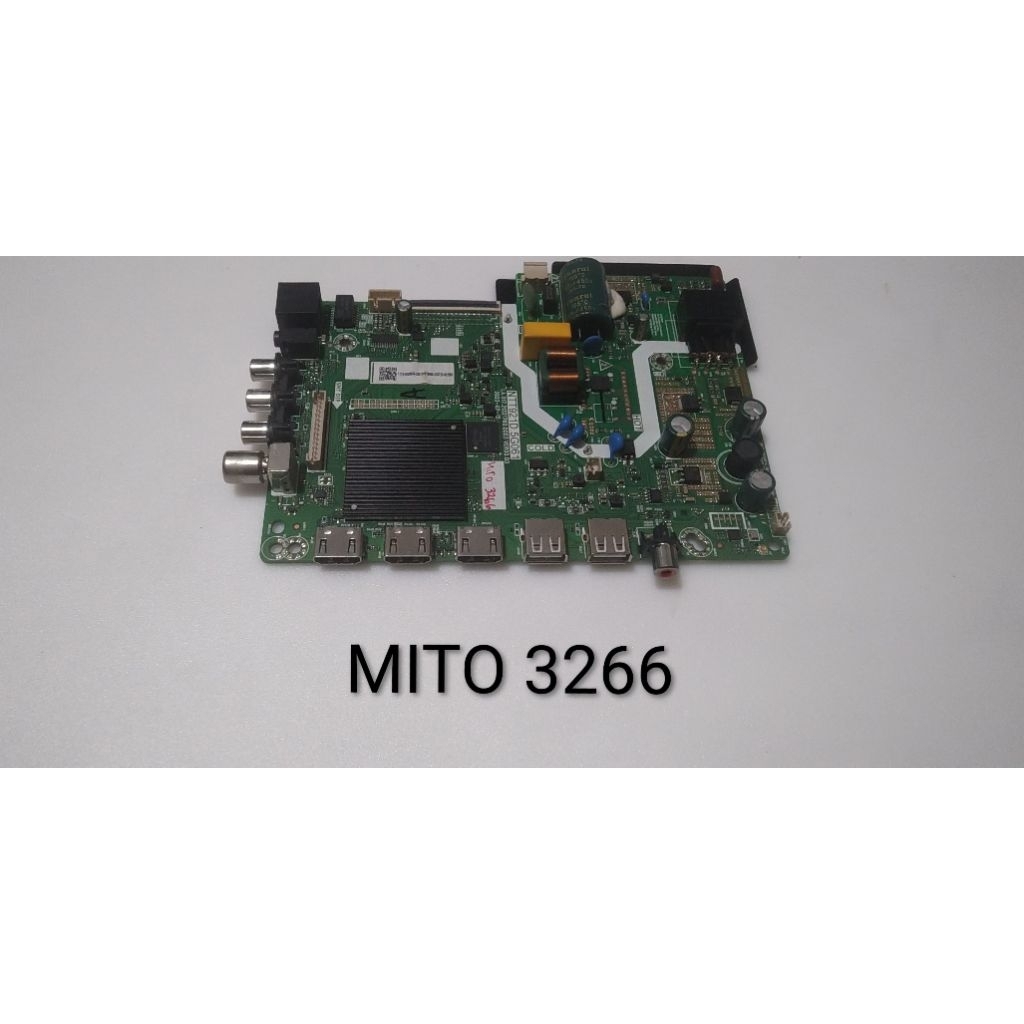 Mb smart tv mito 3266 mainboard mesin android tv mito 3266