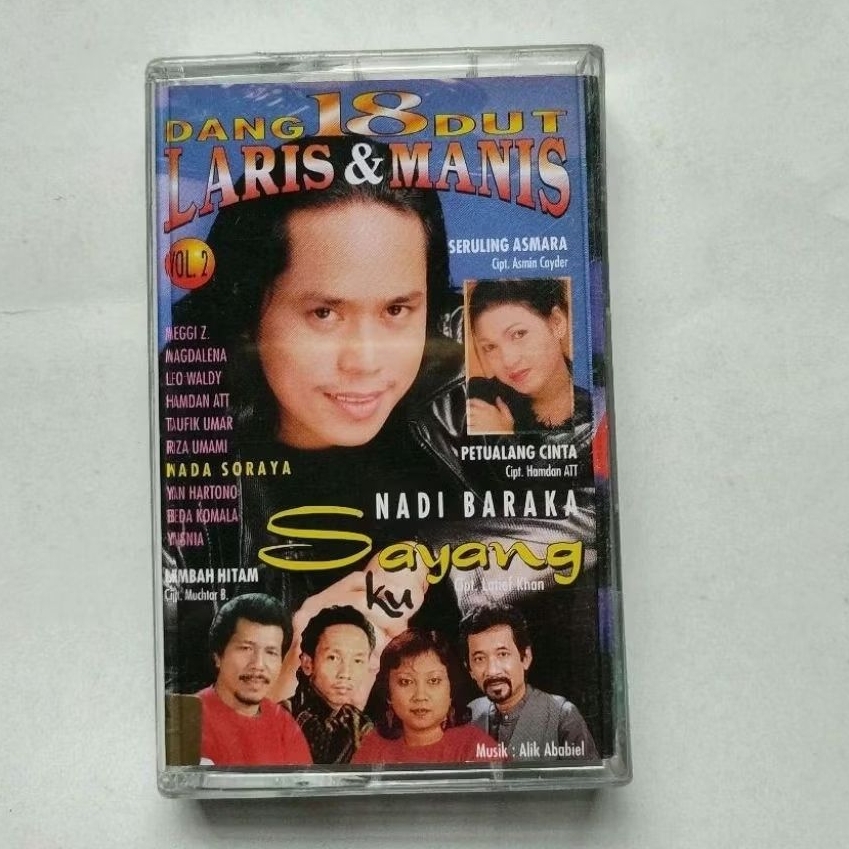 KASET 18 DANGDUT LARIS MANIS VOL2 NADI BARAKA MEGGI Z LEO WALDY HAMDAN ATT MAGDALENA