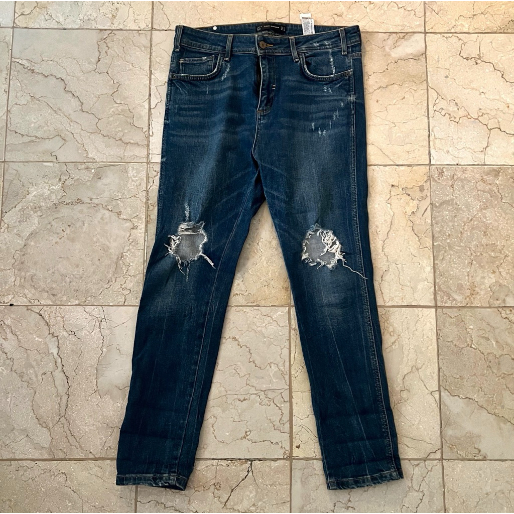 ZARA ripped jeans