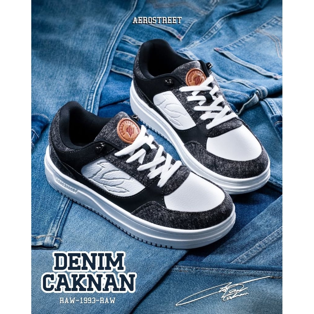 Sepatu Aerostreet X Denim Caknan 37-44 Original 100%