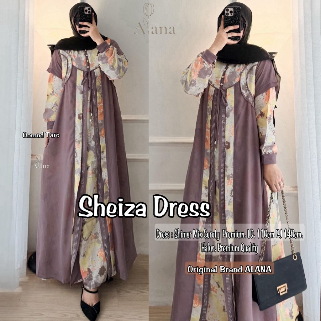 MAXI DRESS GAMIS SHEIZA • DRESS LUZIA BY ALANA
