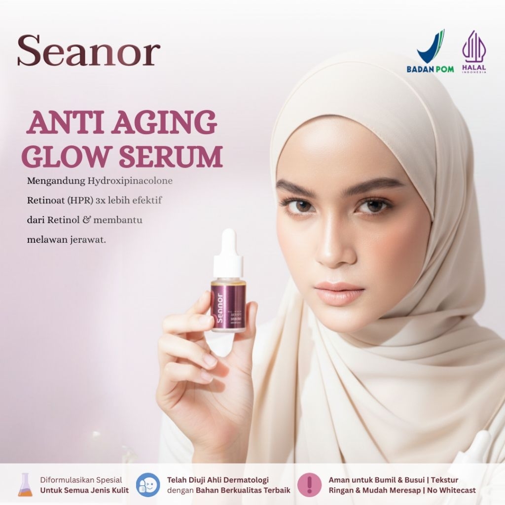 SEANOR | Anti Aging Glow Serum | 10mL | Serum | Skincare