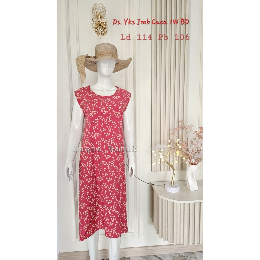 Daster Luza (Dst. Yukensi Jmb Caca 1W BD) Batik Pekalongan