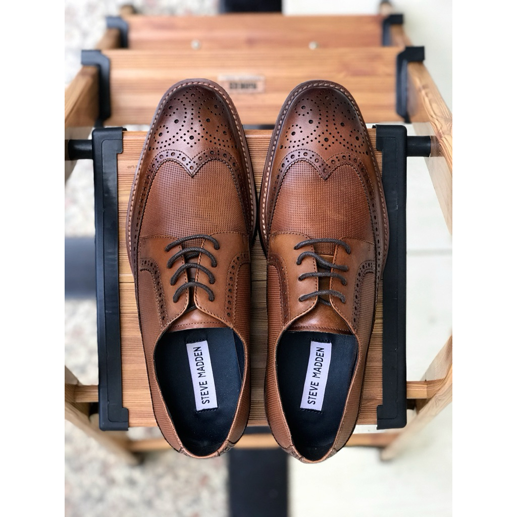 Sepatu Pria Steve Madden Wingtip Formal