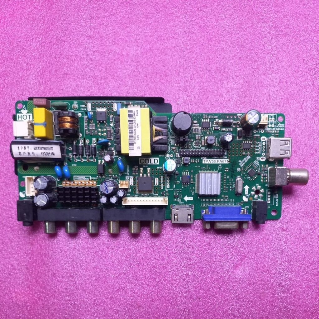 MB MainBoard Tv Led TOSHIBA 22L2800VJ