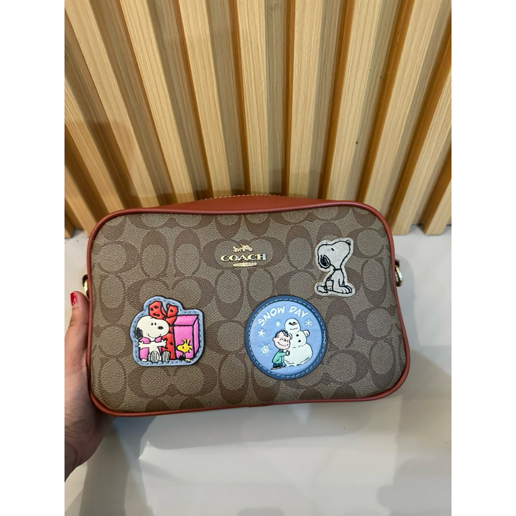 tas coach edisi snoopy preloved by me