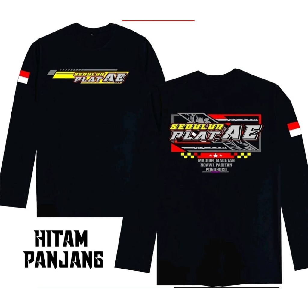 KAOS LENGAN PANJANG TEMA PLAT AE