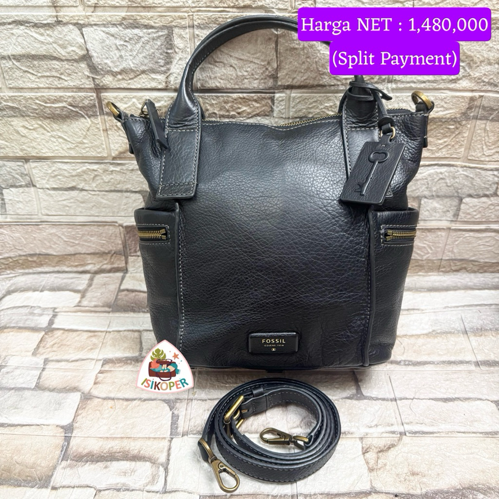 554# NET-Preloved Fossil Emerson Medium Hitam