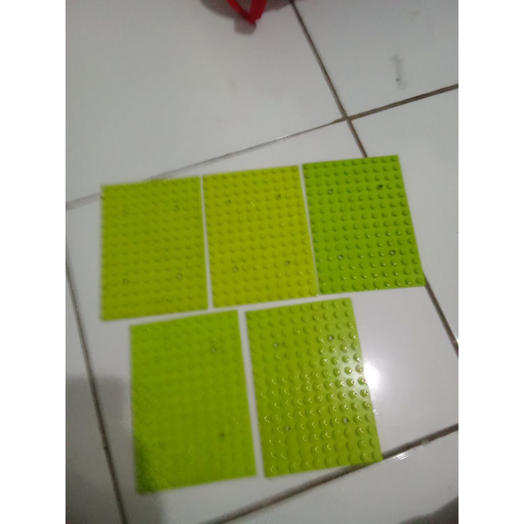 mainan baseplate lego duplo kW 14x10( 5pcs)