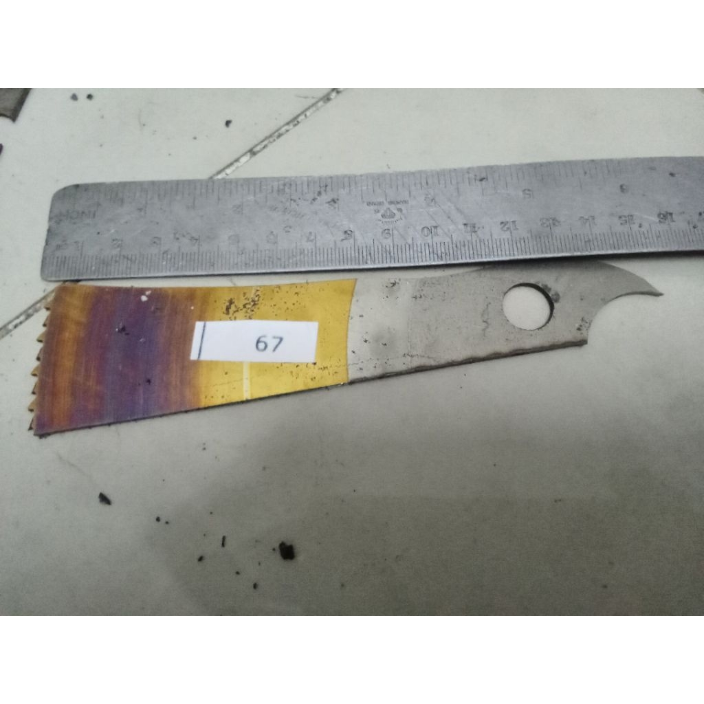 BAJA HSS DM05 Gold Original Super Keras Bahan Pisau Stek Okulasi Grafting Cangkok Mutik Tiuk Temutik