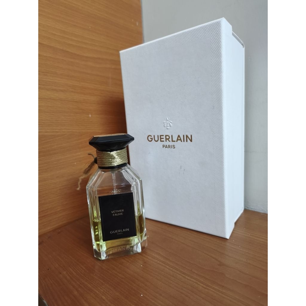 Preloved and Engraved Guerlain Vetiver Fauve Size 100 Ml