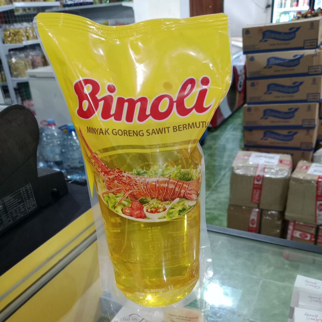 Minyak Goreng Bimoli 1 Liter Kemasan Pouch (5pcs)