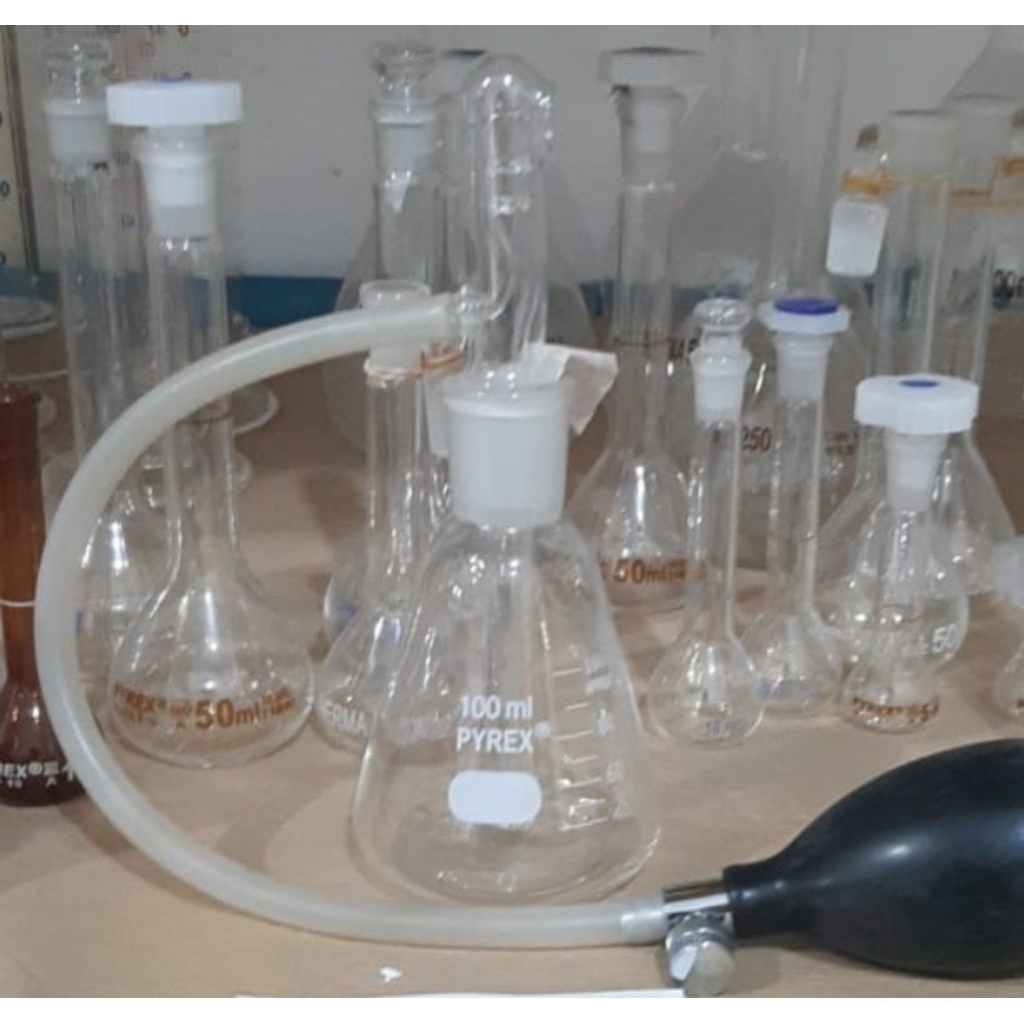 spray KLT kromatografi lapis tipis