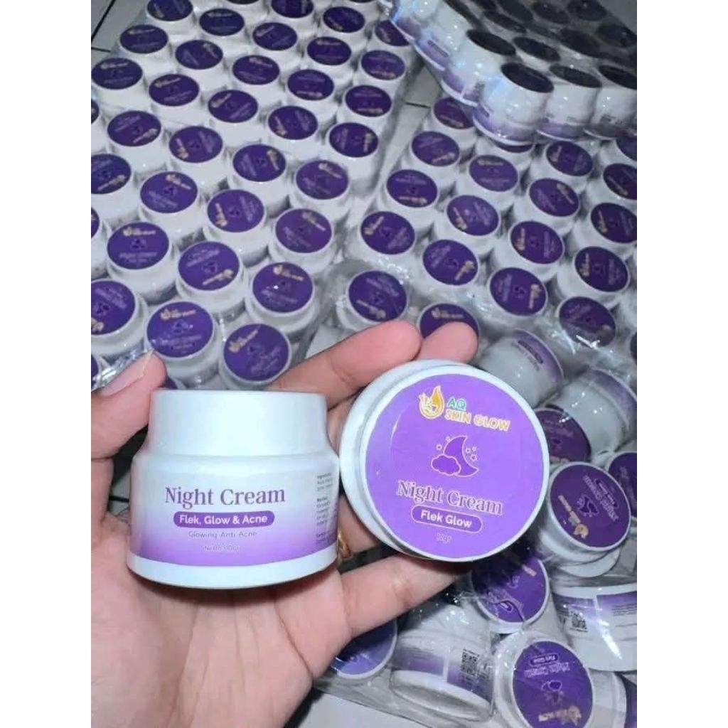 CREAM FARMACY BPOM / NIGHT CREAM AQ SKIN GLOW