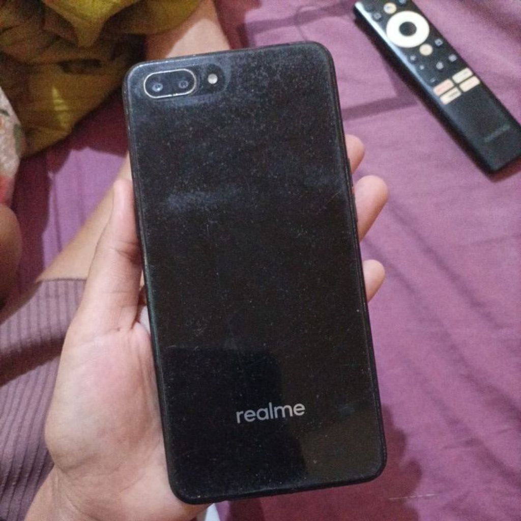 HP Realme C1 second free softcase