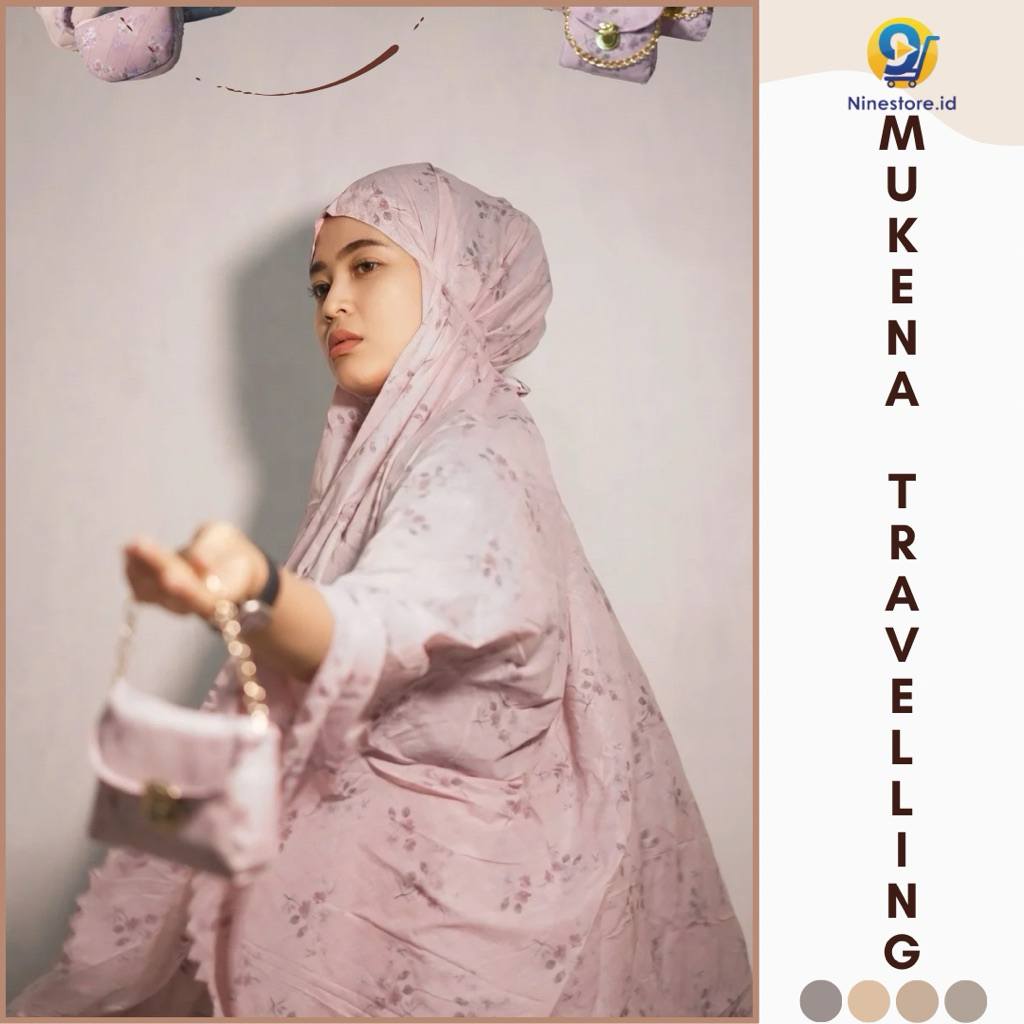 Mukena Travelling Bahan Parasut
