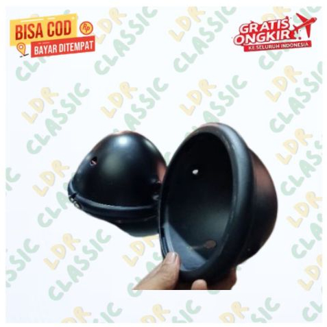 Batok HD Jute Hitam Cover Lampu Depan Headlamp HD Jute Hitam PNP Daymaker 16/