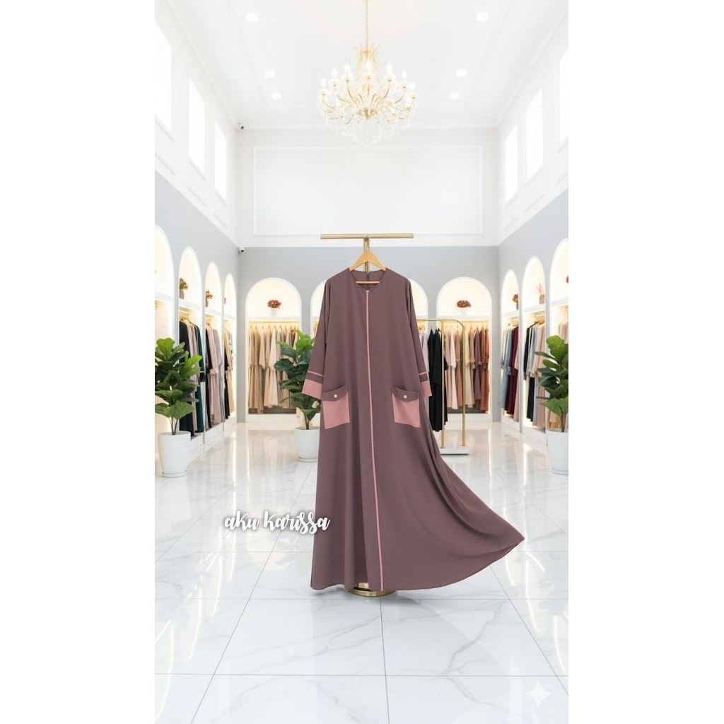 Novilda abaya only.gamis semarang