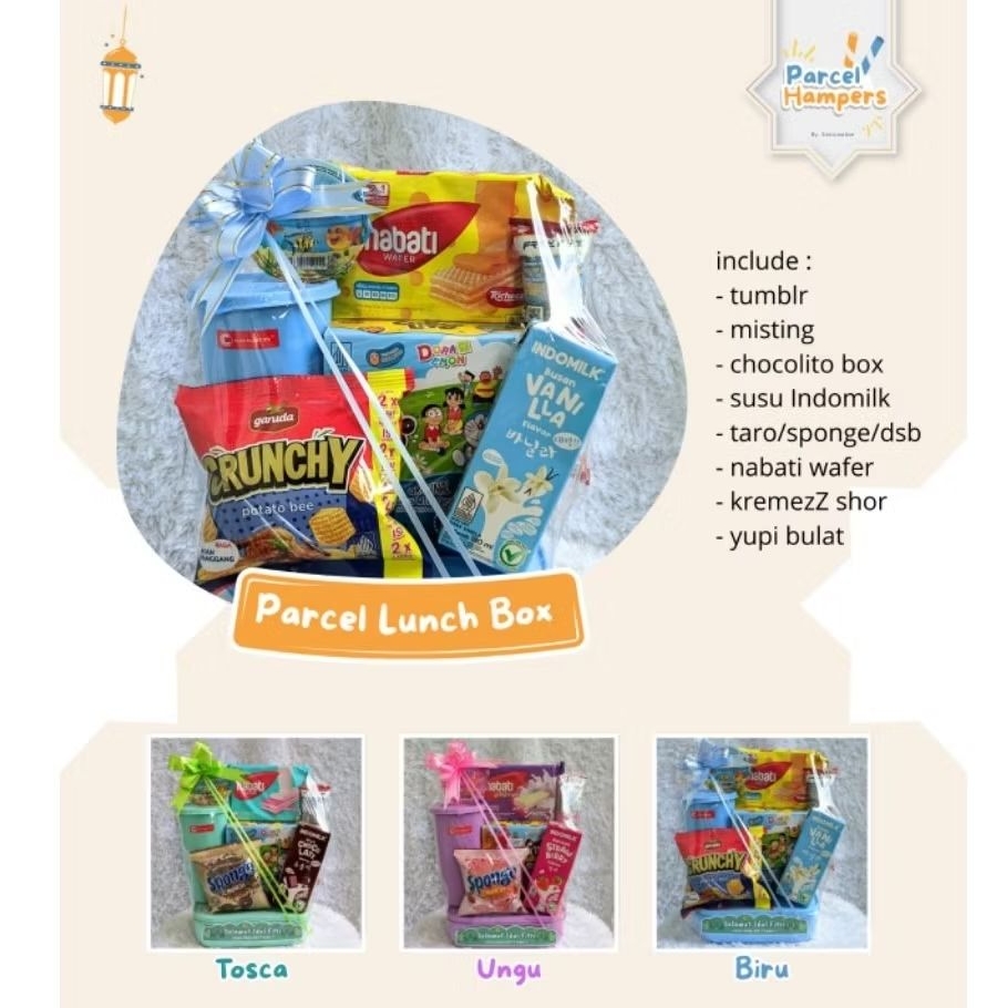Parcel Lunch Box - Parcel Anak - Parcel Lebaran