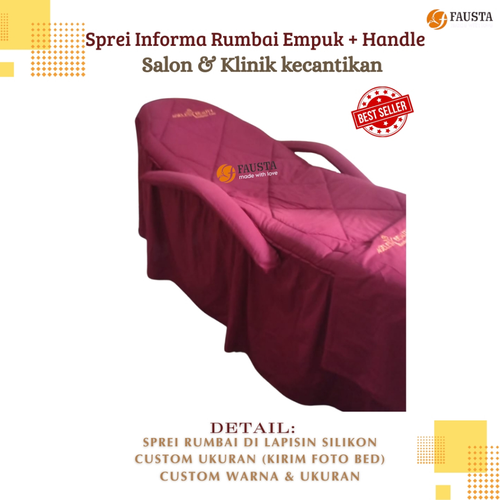 FaustaSprei paket Beauty (informa rumbai+selimut+bedcover)