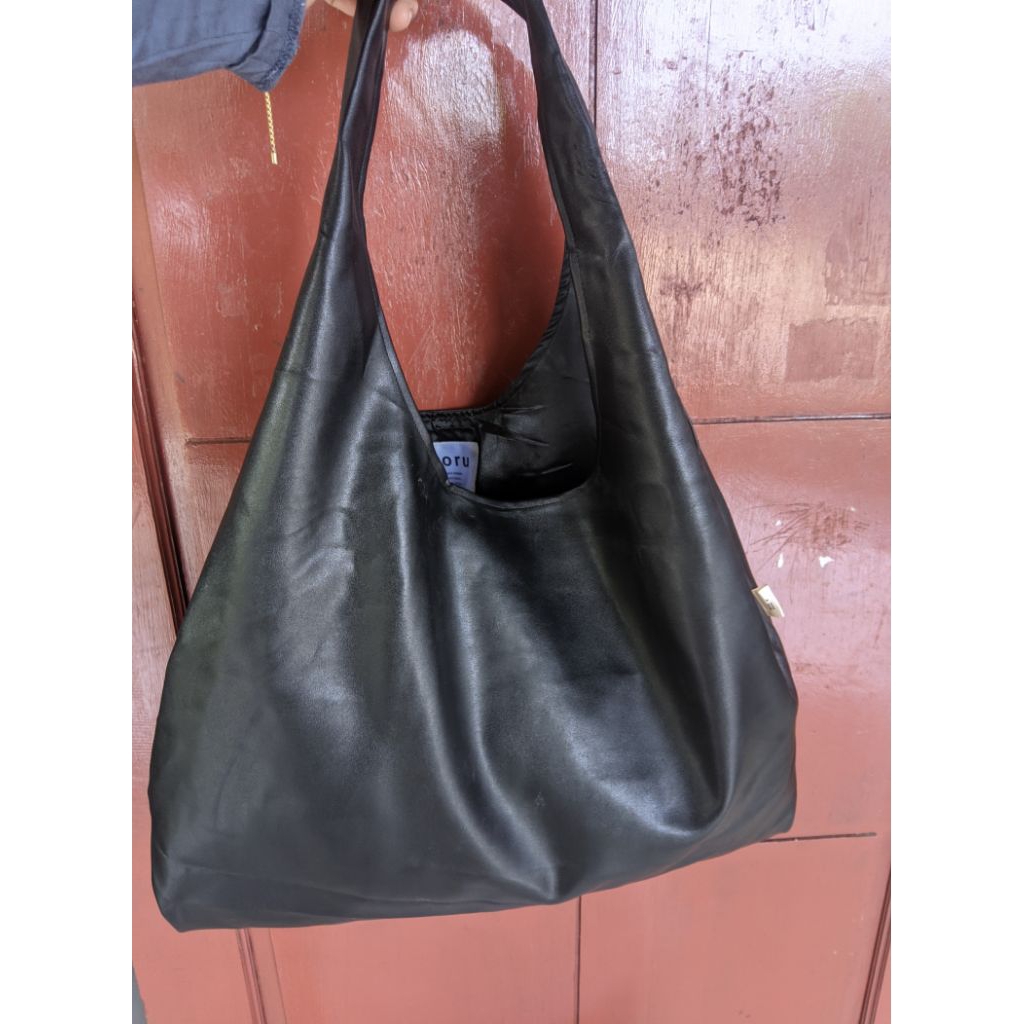 PL IKKORU TOTE BAG KULIT PRELOVED TOTE TAS HOBO TAS BAHU