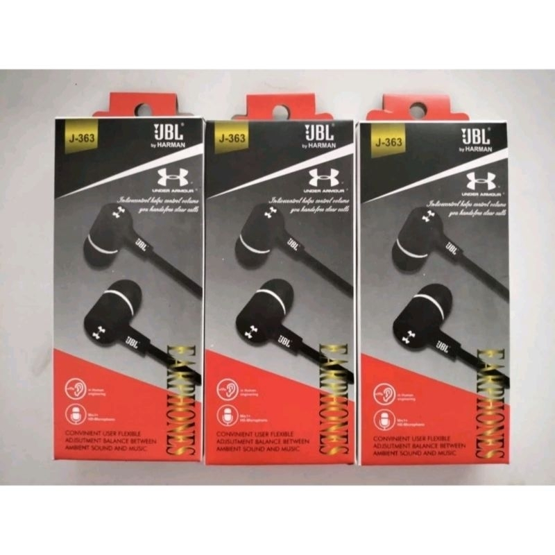Headset Kabel JBL Earphone JB-363