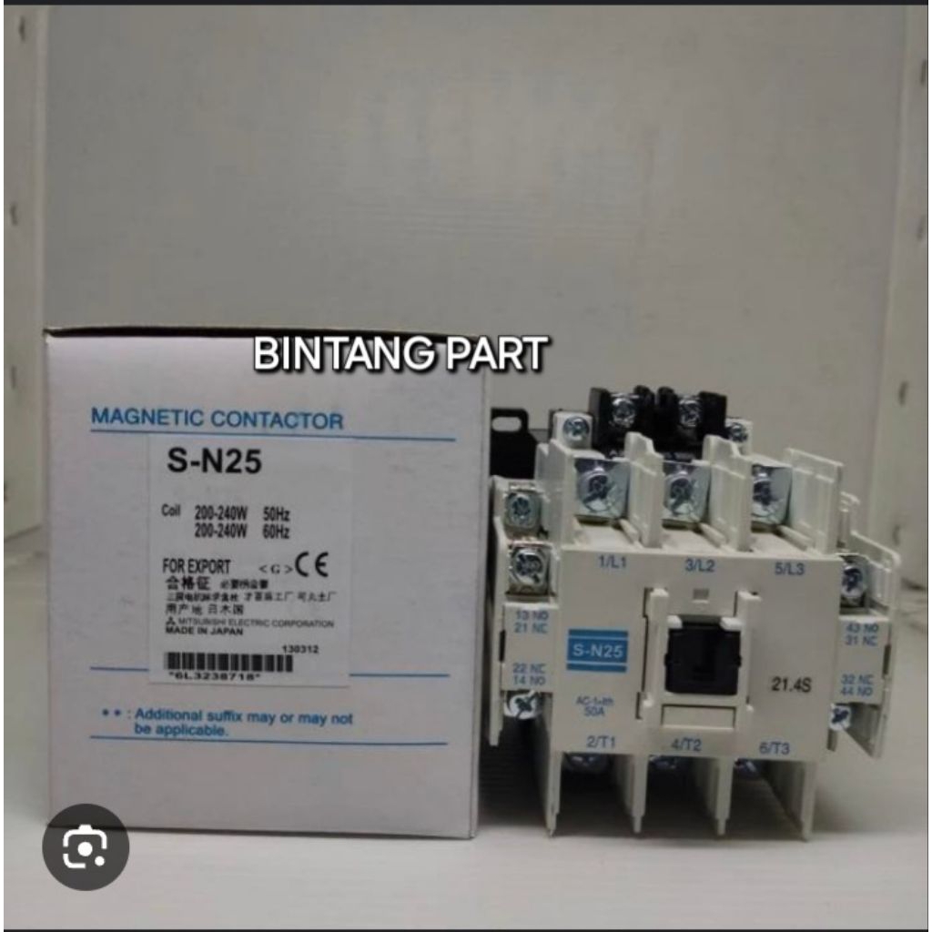 kontaktor / Contactor SN25 SN25 MITSUBISHI 220V