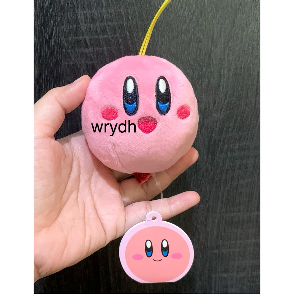 Kirby plush bagcharm kirby keychain Nintendo Japan trinkets plushie