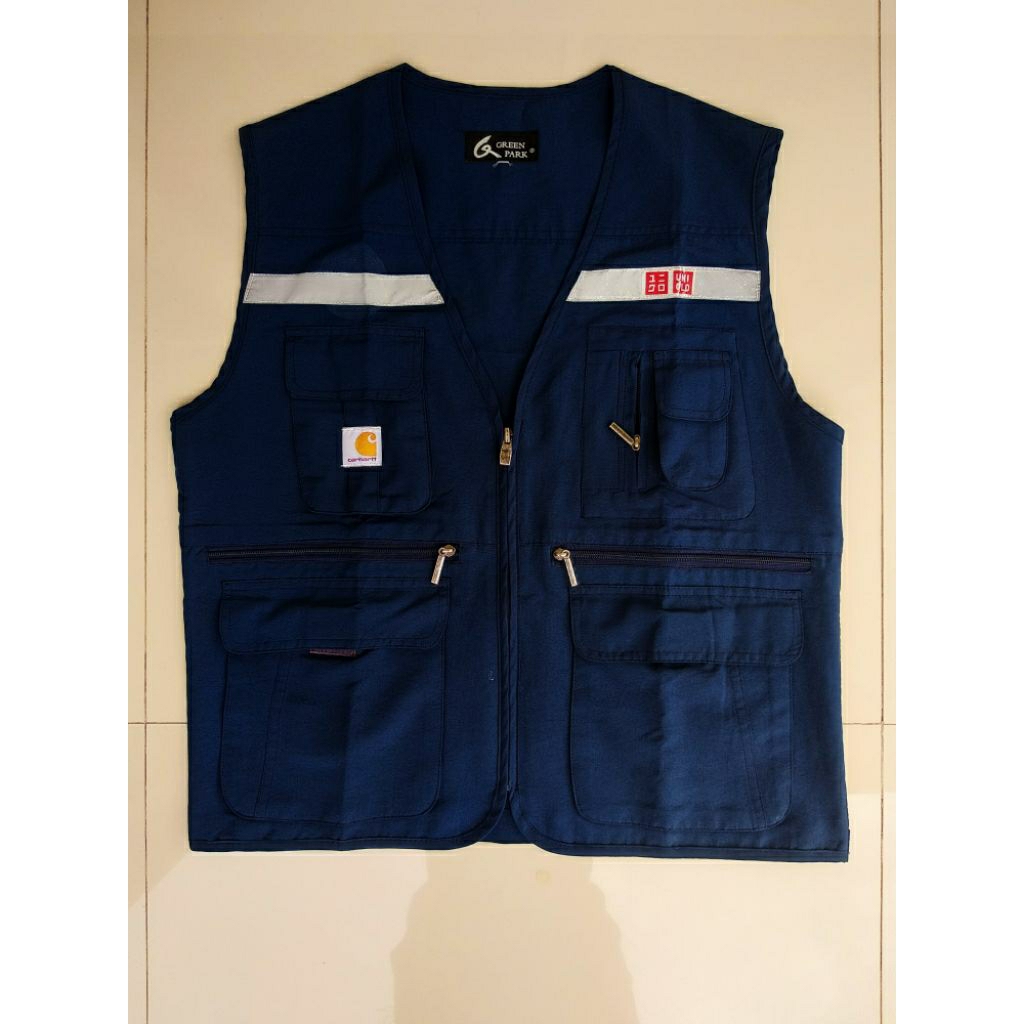 Vest Carhartt Custom Greenpark Korea Parachute Navy M