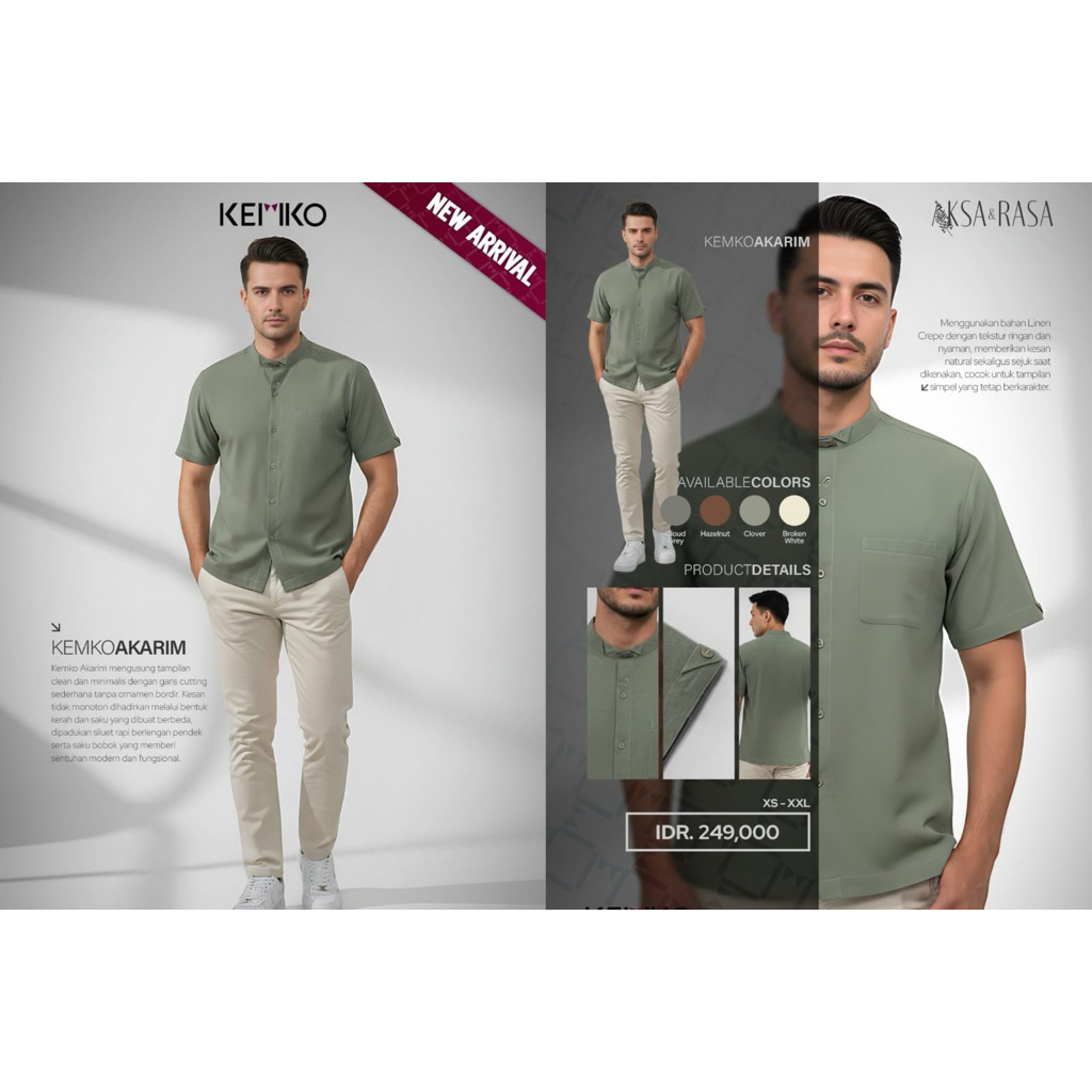 RABBANI - KEMKO AKARIM KOKO RABBANI ORIGINAL | KEMKO RABBANI PUTIH