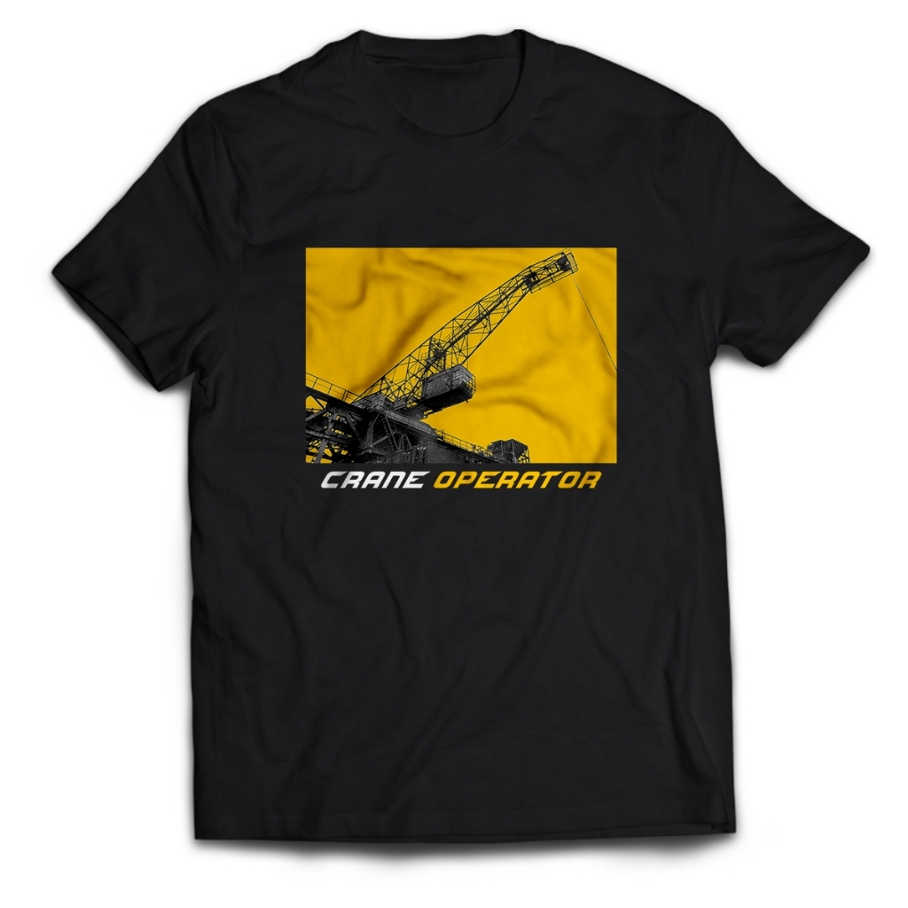 Kaos Pria Teknik Sipil CRANE OPERATOR Dewasa Baju Atasan Unisex PakeKaos